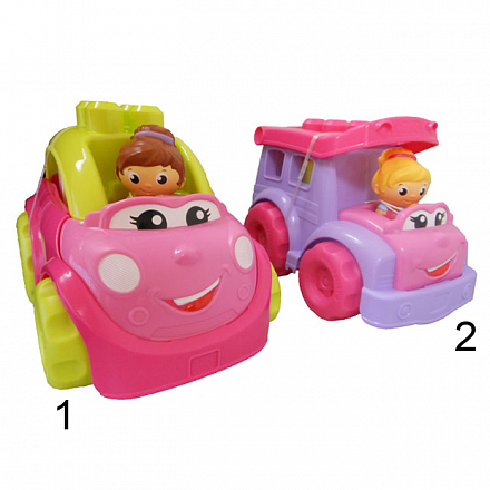 Маленькие транспортные средства для девочек, 2 вида 